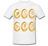 Cumpara ieftin Tricou &quot; Social media bronz 2 &quot;