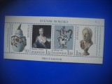 HOPCT TIMBRE SUEDIA MNH 958 ARTA-EPOCA ROCOCO-BLOC-4 VALORI 1979-NESTAMPILAT