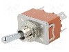 Intrerupator basculant, 2 pozitii, mod comutare ON-OFF, DPST, PANASONIC - T215KAULCSAFJ