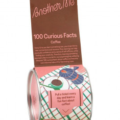 Another Me set de sticky notes 100 Curious Facts, Coffee, English