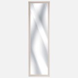 Oglinda de perete din lemn, 36x126 cm, culoare naturala, CMCLASS