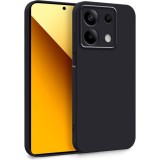 Husa Soft Touch, slim, ALC Mobile, anti soc, compatibila cu Xiaomi Redmi Note 13 5G, Negru Tpu