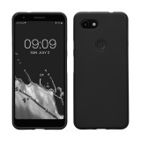 Husa pentru Google Pixel 3a, Silicon, Negru, 47590.47, Carcasa, Kwmobile