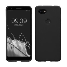 Husa pentru Google Pixel 3a, Silicon, Negru, 47590.47 foto