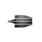 Abtibild bandou lateral compatibil Logan 3 carbon negru 3D (4 bucati) Cod:QITL3-02