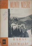 Rarau si Giumalau - Muntii Nostri, Colectiv, 1955, Ghid turistic, Geografie, Romania, Carpati