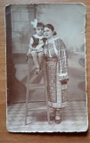 FOTO DE EPOCA FEMEIE IN COSTUM POPULAR 1938