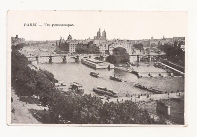 FV1 -Carte Postala -FRANTA- Paris, Vue Panoramiqu, necirculata 1920-1940 foto