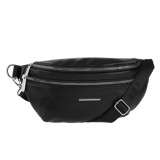 Borsetă Femei, Exclusivo, Vinietă Metalică, Culoare Negru, Dimensiune 32x8x15cm