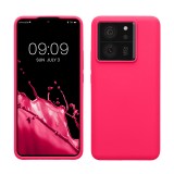 Husa Kwmobile pentru Xiaomi 13T/13T Pro, Roz, Silicon, KWM000020IT007C, Carcasa