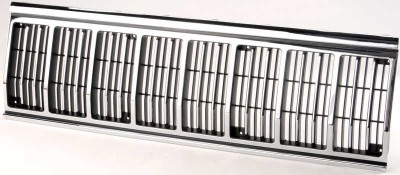 Grila radiator Jeep Cherokee 1984-1990, crom, 55034046, 240405 foto