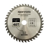 Disc taiat lemn ROTOR 216*30/25,4 cu adaptor 40T Innovative ReliableTools