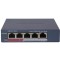 SWITCH 4PORTURI 4XPOE SMARTMANAGED &quot;DS-3E1105P-EI/M(V2)&quot; (timbru verde 2 lei)