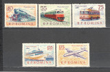Romania.1963 Posta aeriana-Transporturi ZR.191, Nestampilat