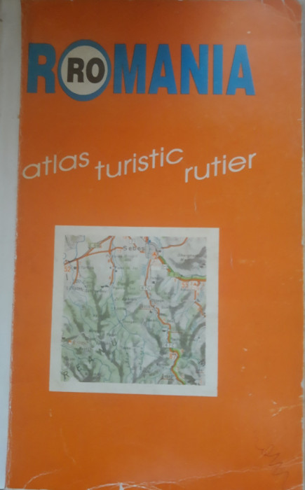 Rom&acirc;nia atlas turistic rutier - Dragomir Vasile