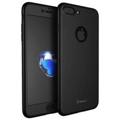 Husa pentru Apple iPhone 7 Plus MyStyle iPaky Original Negru, acoperire completa 360 grade
