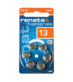 Renata ZA 13 1.45V baterii aparate auditive-Conținutul pachetului 1x Blister