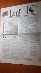 ziarul &quot;luni&quot; aprilie 1990-ziar al spiritului liber si al bunei cuvinte