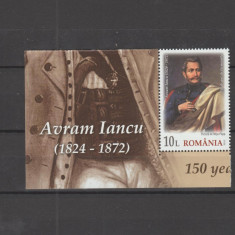 ROMANIA 2022 - AVRAM IANCU-150 ani de la moarte - Serie 1 timbru LP.2384 MNH**