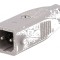 Conector dreptunghiular ST mufă tată PIN 2 cositorit IP54