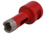 Freza Burghiu Diamantată 16mm Granit Marmură M14
