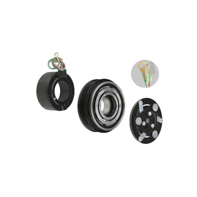 Cupla magnetica ambreiaj compresor A/C diametru 110 mm cu 5 caneluri, tip Sanden TRSA09, Honda FIT/Jazz 2001-2008 motorizari 1, 2/1, 4/1, 5 benzina, foto