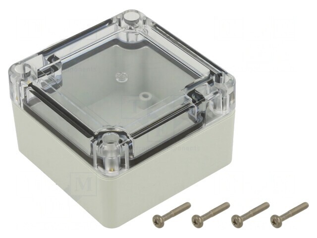 Carcasă Universală cu Bucșă din Alamă 75x75x45mm