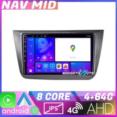 Navigatie Seat Altea 2005 2014 EDOTEC-LITE Android radio gps internet Octa core 4 64 Carplay CarStore Technology foto