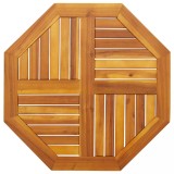 VidaXL Blat de masă, 70x70x2 cm, octogonal, lemn masiv acacia