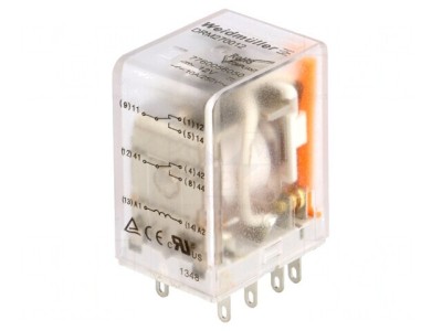 Releu Electromagnetic DPDT 12VDC 10A foto