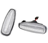 Lampa semnalizare laterala Hyundai Elantra (Hd), I30 (Fd); Kia Ceed (Ed), Rio (Ub), montare Fata, Stanga+Dreapta, LED; transparent; tuning; Omologare