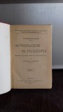 INTRODUCERE IN FILOZOFIE - FRIEDERICH PAULSEN