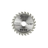 Disc circular pentru lemn 115x22x24T, Geko G00100