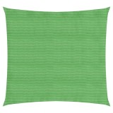 Panza Parasolar Gossi Verde Deschis 4.5x4.5m HDPE 160g/m&sup2; Patrata Protectie UV Copertina Gradina Terasa Balcon