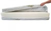 Husa Saltea 160x200x14 cm Aloe Vera, Matlasata, Lavabila, Fermoar 4 Laturi, Detasabila