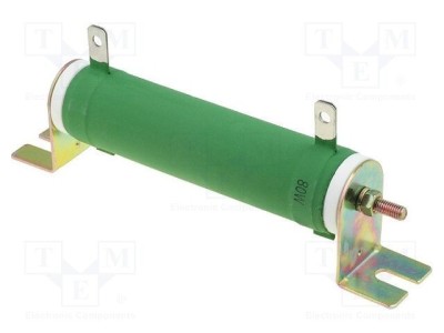 Rezistor bobinat SR PASSIVES 2,2k&amp;Omega; 80W cu ochiuri &amp;plusmn;5% &amp;Oslash;28x121mm foto