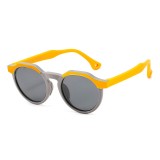 Ochelari de soare pentru copii Asteroid GSM 601, oranj / gri