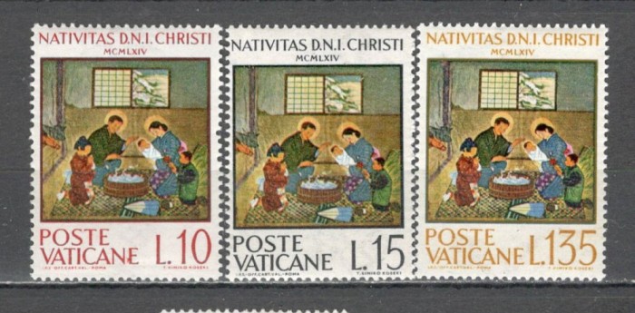 Vatican.1964 Nasterea Domnului-Pictura SV.444