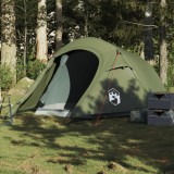 Gossi cort camping tunel pentru 2 persoane verde masliniu impermeabil