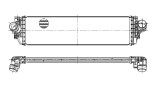 NRF 309120 Intercooler, compresor