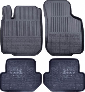 Set covorase auto din cauciuc tip tavita A3 I LEON I TOLEDO I OCT I GOLF IV BORA Umbrella foto