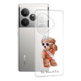 Husa pentru realme gt 6 / gt 6t, be beautiful, pro-slim, clear