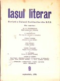 IASUL LITERAR. REVISTA A UNIUNII SCRIITORILOR DIN R.P.R. 9, SEPTEMBRIE 1956-COLECTIV-338550