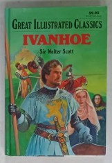 IVANHOE by SIR WALTER SCOTT , adapted by MALVINA G. VOGEL , illustrations by PABLO MARCOS STUDIOS , 1994