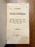 V. Alecsandri, Salba Literară, 1857