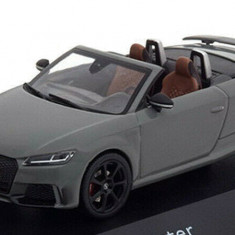 Macheta auto Audi TT RS Roadster gri 2017, 1:43 iScale Dealer edition