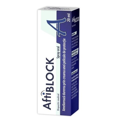 Spray Aftiblock 20 mililitri Zdrovit foto