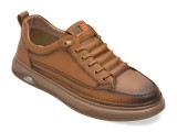Cumpara ieftin Pantofi sport BITE THE BULLET maro, 78732, din piele naturala