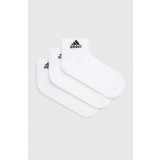 adidas Performance șosete 3-pack culoarea alb HT3468