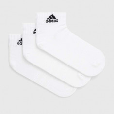 adidas Performance șosete 3-pack culoarea alb HT3468